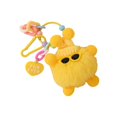 thumbnail image 4 of Llavero de peluche Yinane colgante de llave de coche muñeca para niños adultos amigos Amarillo, 4 of 8
