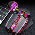 thumbnail image 4 of Wired Gaming Mouse Backlit Ergonomic Mouse Programmable Modes Usb Luminous Competitive Eating Chicken Wired Mouse Up To Windows PC Gamers-silver, 4 of 9