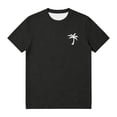 thumbnail image 4 of JAJAHO Graphic Tees For Men Short Sleeve T-Shirts Tropical Print Comfortable Casual Crew Neck Beach Top Summer Hawaiian Shirts Stylish Tops, 4 of 4