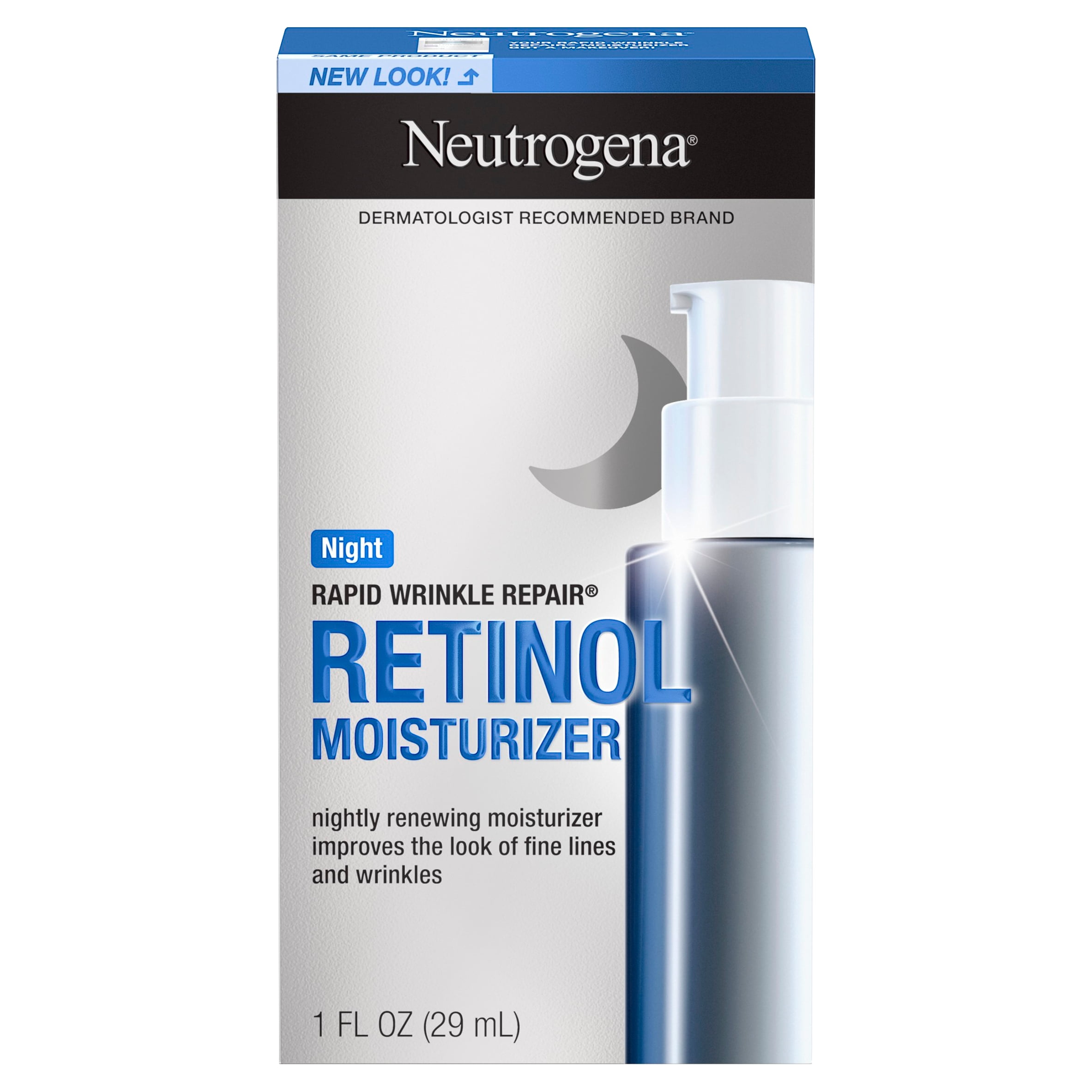 Neutrogena Rapid Wrinkle Repair Retinol Night Cream Fl Oz Walmart Com Walmart Com