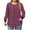 Wine A, variant on Fall Saving! HVOBTTY Women's Long Sleeved T Shirt, Fall and Winter Tops for Women Plus Size, Women's Plus Size Casual Solid Color Long Sleeve Lightweight Everyday Wear T Shirt Beige, Beige