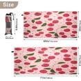 thumbnail image 3 of Coolnut Cherries Pattern Diveblues Beach Towel Microfiber - Oversized Travel Towels - Lightweight Compact Beach Accessories - for Swimming, Camping, Holiday, Quick Dry Washcloth Gift, 3 of 7