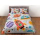 thumbnail image 3 of Safari Animals Grey Doona Cover Kids, Galaxy Bed Set Full, King, Queen,, 3 of 4