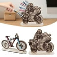 thumbnail image 4 of Ctnporpo Wooden Gift Holder Shape Unique Wooden Desktop Ornament Personalized Wallet Holder Creative Gift That Holds Suitable for Home Desktop Ornament, 4 of 5