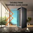 thumbnail image 3 of Whynter 166-Bottle Stainless Steel Compressor Wine Refrigerator, 3 of 17