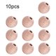thumbnail image 5 of 10 piezas de cuentas de bola redondas con agujeros, cuentas espaciadoras de plata brillante para bricolaje, suministros de joyería de varios Ropa, zapatos y accesorios Miscelánea Oro rosa 7MM Minnieouse AP010775-17B, 5 of 6