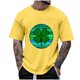 thumbnail image 1 of Tops para hombre, blusas y camisas de manga corta con cuello redondo para hombre, camisetas casuales con estampado de moda para hombre, blusa de manga corta, blusa de poliéster para hombre., 1 of 4