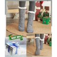 thumbnail image 4 of Calcetines antideslizantes Ebmore para mujer, color gris y azul, 4 of 7