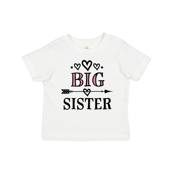 Inktastic Big Sister Announcement Girls Toddler T-Shirt