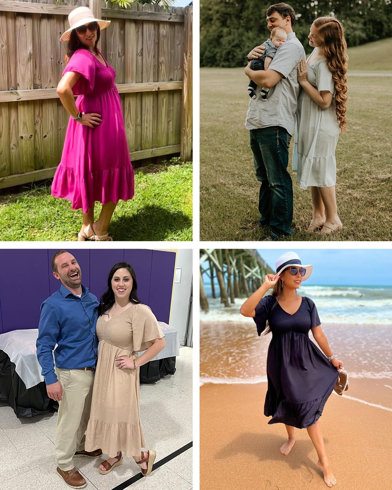 Belle Poque Vestido De Cóctel Para Mujer, Estilo Vintage, Sin Mangas