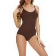thumbnail image 5 of OGLCCG Bodysuit for Women Butt Lift Slimming Adjustable Straps Postpartum Shapewear Seamless Spaghetti Strap Thong Bodysuit, 5 of 5