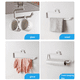 thumbnail image 5 of Portarrollos de papel de cocina Naiovety Gris HA003541-02, 5 of 6