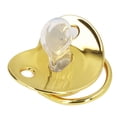 thumbnail image 1 of Chupete infantil, chupete para bebé, chupete portátil para bebés con diamantes de imitación, diseño aerodinámico con clip, 1 of 9