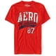 thumbnail image 1 of Aeropostale Aero Athletics Puff Paint Camiseta gráfica para hombre, naranja, extragrande, 1 of 1