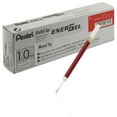 thumbnail image 3 of Pentel Refill Ink for BL60 EnerGel Liquid Gel Pen, 1.0mm, Metal Tip, Red Ink, Box of 12 (LR10-B-12), 3 of 3