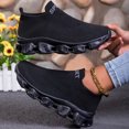 thumbnail image 4 of Women's Slip on Walking Shoes Lightweight Athletic Sneakers Comfort Casual Shoes, 4 of 4