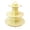 Gold, variant on Beforeyayn White Three-Tier Cupcake Stand - Disposable Scalloped Edge Cupcake Holder, Round Tiered Party Display for Weddings, Birthdays and Baby Showers