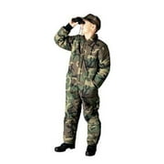 Rothco Kids Insulated Coverall, Woodland Camo, L