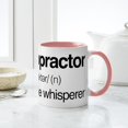 thumbnail image 6 of CafePress - Chiropractor The Spine Whisperer - 11 oz Ceramic Mug - Novelty Coffee Tea Cup, 6 of 6