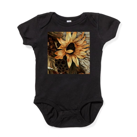CafePress - Sunflower Body Suit - Cute Infant Bodysuit Baby Romper - Size Newborn - 24 Months