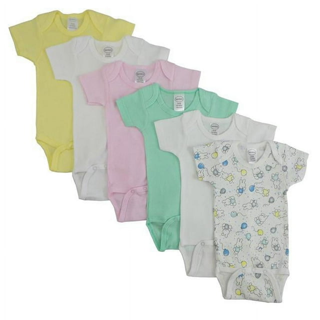 Bambini CS-003S-005S Pastel Girls Manches Courtes&44; Assorti avec Imprimé - Petit
