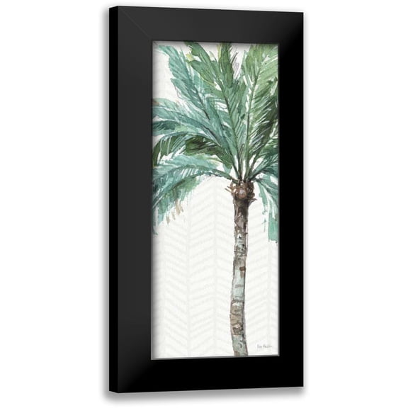 Audit, Lisa 8x14 Black Modern Framed Museum Art Print Titled - Mixed Greens XII