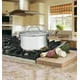 thumbnail image 4 of Cacerola Cuisinart Contour de acero inoxidable de 6 litros con tapa de vidrio, 4 of 4