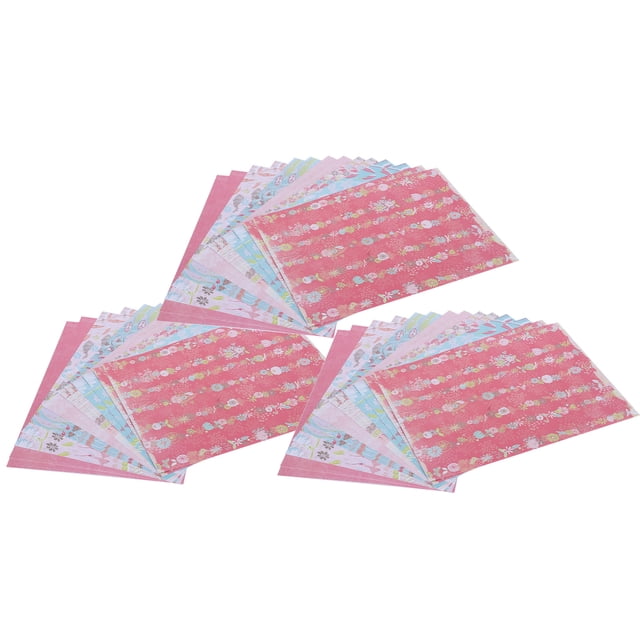 Papel decorativo papel decorativo con varios patrones papel de fondo para diario de bricolaje varios patrones de flores para tarjetas de felicitación hechas a mano decoración ANGGREK Otros