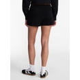 thumbnail image 3 of No Boundaries Ribbed Waistband Fleece Shorts, 2" Inseam, Women’s XXS-XXL, 3 of 5
