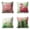 Flamingo Cactus, variant on Phantoscope Season Series Decorative Throw Pillow Covers, Spring Green Tree, 18" x 18", Set of 4