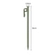 thumbnail image 4 of Estacas Para Tienda 4 Uds. Accesorios para estacas de clavija para tienda de campaña de jardín de uñas para acampar al aire libre (verde militar), 4 of 6