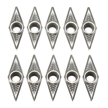 

10PCS VCGT160408-AK H01 VCGT332-AK Carbide Inserts with Good Anti-Jumping Edge