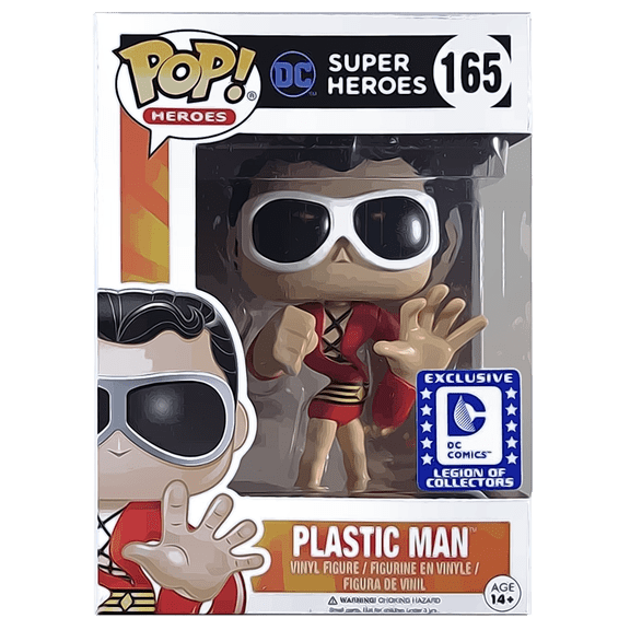Funko Pop! DC Super Heroes Plastic Man DC Exclusive #165