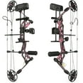 thumbnail image 5 of Adult Universal Compound Bow Set, 30-60 lbs Adjustable Aluminum Alloy Right-Hand Outdoor Archery Compound Bow, 5 of 5