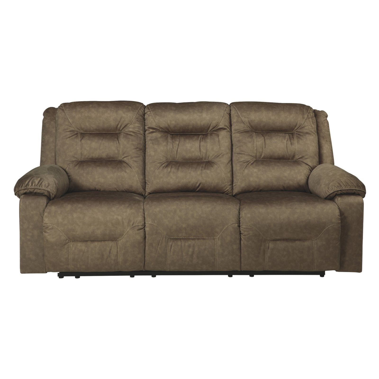 Signature Design By Ashley Waldheim Power Reclining Sofa With Adjustable Headrest