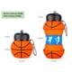 thumbnail image 2 of Botella Agua Plegable Deportiva Forma de Balón Basquetbol, Termo Niños Portable Reusable MADIOLA Botella_Balon, 2 of 4