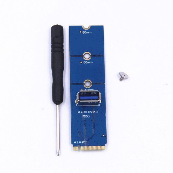 Tizuqe for M.2 PCI-E Adapter Card PCIE X4 To for M.2 USB 3.0 High-speed SSD Expansion R