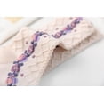 thumbnail image 4 of Women's Cute Floral Socks Ruffle Frilly Aesthetic 3D Flower Cottagecore Dress Sock 5 Pairs, 4 of 7