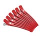 thumbnail image 3 of Pinzas para cabello - Juego de 6 piezas en rojo con ligas extras - Ideal para peinados, tintes y alisados - Ajuste seguro para todo tipo de cabello - Prácticas y portátiles, 3 of 7