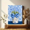 thumbnail image 6 of UXIEQU Blue Hyacinth Flower Pot Canvas Wall Art Print 15.75x11.81 Inches, 6 of 8