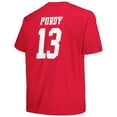 thumbnail image 3 of Men's Fanatics Brock Purdy Scarlet San Francisco 49ers Big & Tall Player Name & Number T-Shirt, 3 of 3