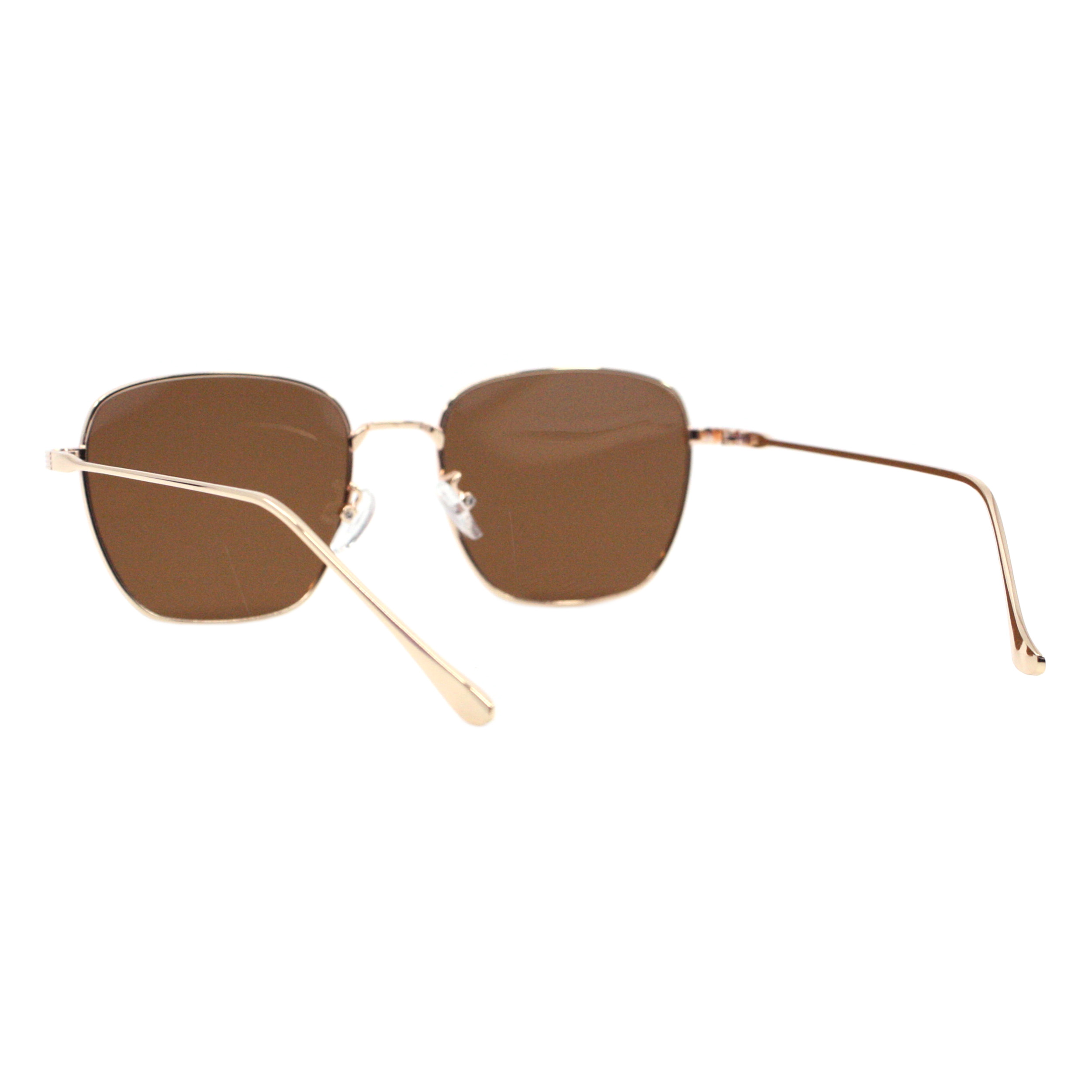 ?Brown Square Sunglasses Retro Trendy UV400 Protection Amazon.com: SOJOS Classic Square Polarized Sunglasses Womens  main image 4