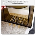 thumbnail image 4 of Caja De Para Gatos Cerrada, Bandeja De Para Gatos Con Capucha Sin Olor Con Pala Y Gancho Para , Caja De Para Gatos Cubierta Para Inodoro Para Privacidad Y, 4 of 7