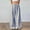 Blue wide leg lounge pants a1, variant on Cagogo Women's Wide Leg High Waisted Flowy Striped Casual Lounge Pants Trousers Loose Long Beach Workwear, Blue S