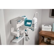 BLACK+DECKER Steam-Mop Multipurpose Steam Cleaning System with 7 Attachments + Storage Wall Mount, BHSM15FX10
