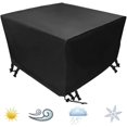 thumbnail image 1 of Funda Protectora Impermeable JM para Muebles de Jardín Negro 120x120x74 cm, 1 of 5