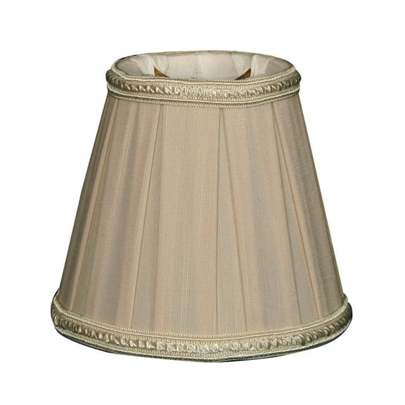 Royal Designs, Inc. Decorative Trim Empire Chandelier Shade CS-404BG, Beige, 3 x 5 x 4.5