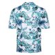 thumbnail image 3 of Camisa de manga corta para hombre, camiseta holgada de estilo hawaiano para playa de verano para vacaciones de viaje, 3 of 7