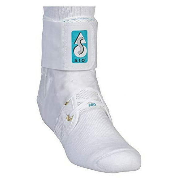 Med Spec ASO Ankle Stabilizer White Small Ankle Stabilizer