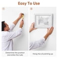 thumbnail image 4 of 100 Pcs Frame Hooks Painting Photo Frame Hooks Household Wall Seamless Nails, 4 of 5